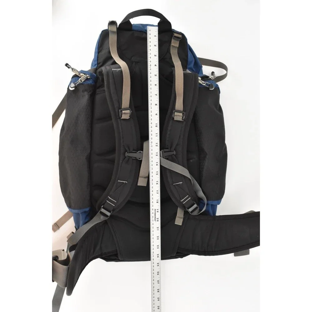 REI Size Small 50L Alpine Plus Blue Vintage Internal Frame Hiking Backpack